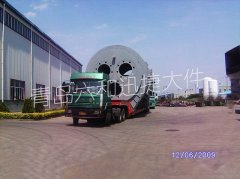 Large mechanical equipment transportation 0