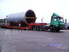 Large tanks transportation