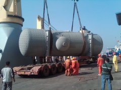 Weihai big reactor transport