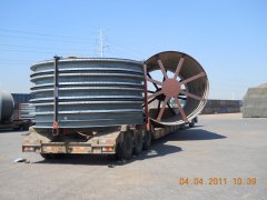 Tube transportation equipment